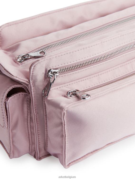 ARKET Tassen 0DXJP765 stoffig roze schoudertas unisex