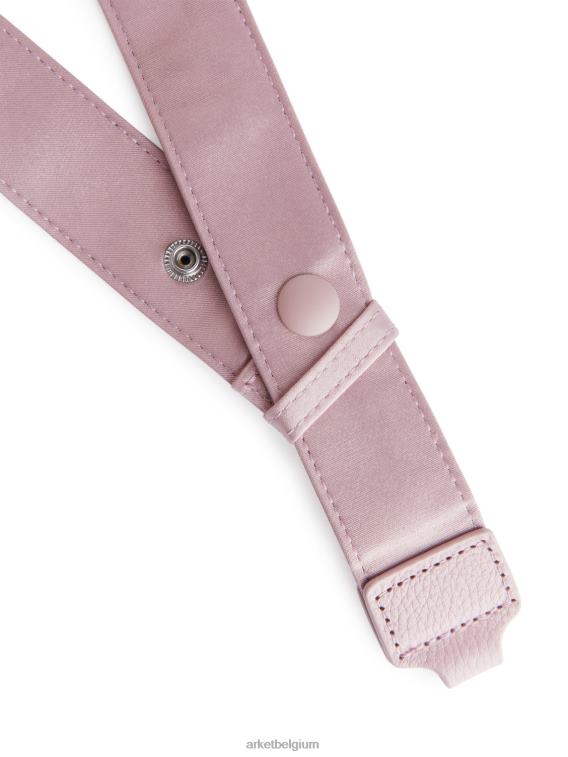 ARKET Tassen 0DXJP765 stoffig roze schoudertas unisex
