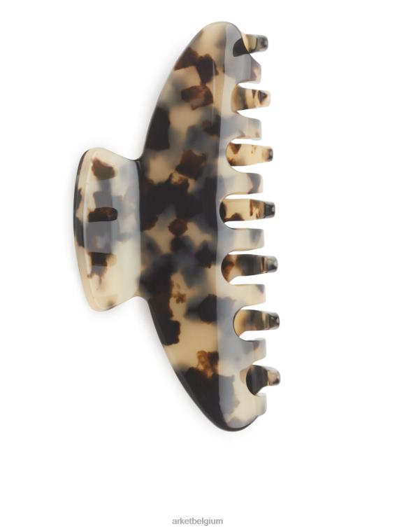 ARKET accessoires 0DXJP869 beige/bruin grote haarklauw vrouwen