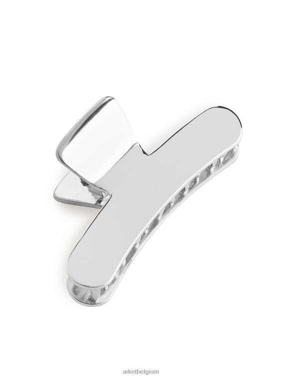 ARKET accessoires 0DXJP872 zilver metalen haarklauw vrouwen