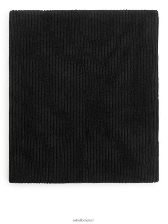 ARKET accessoires 0DXJP845 zwart kasjmiermix snood vrouwen