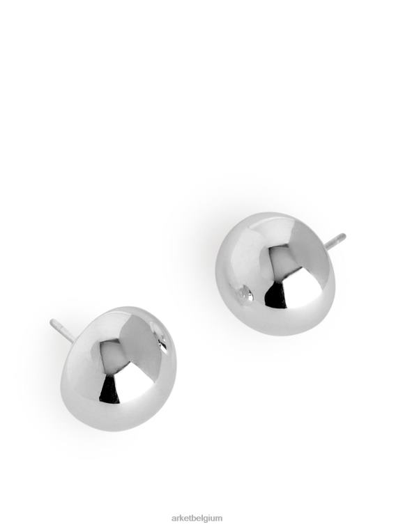 ARKET accessoires 0DXJP785 zilver verzilverde studs vrouwen