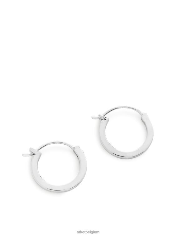 ARKET accessoires 0DXJP788 zilver Sterling zilveren oorringen 17 mm vrouwen
