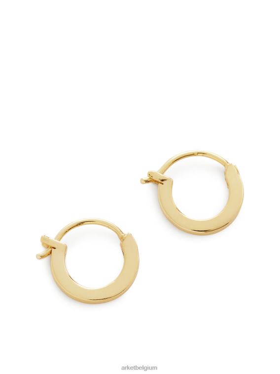 ARKET accessoires 0DXJP791 goud vergulde sterling zilveren oorringen 12 mm vrouwen