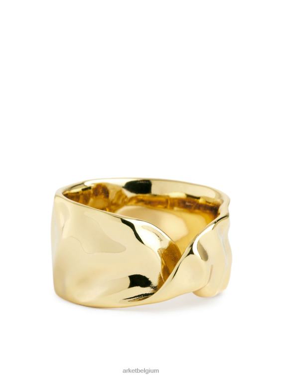ARKET accessoires 0DXJP794 goud vergulde draairing vrouwen