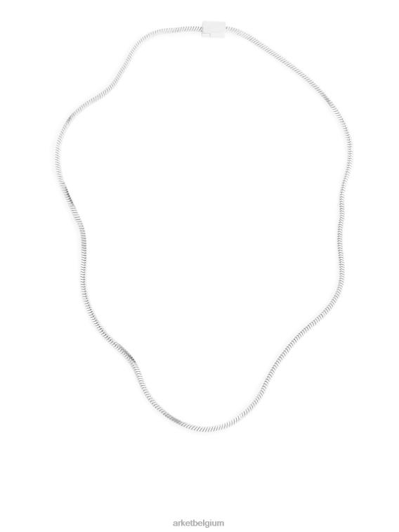 ARKET accessoires 0DXJP805 zilver verzilverde ketting vrouwen