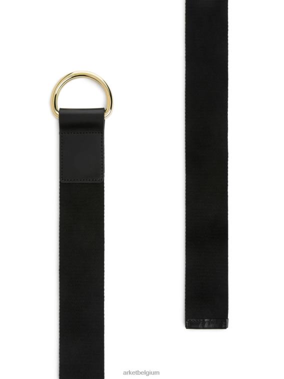 ARKET accessoires 0DXJP831 zwart goud dubbele ringband vrouwen
