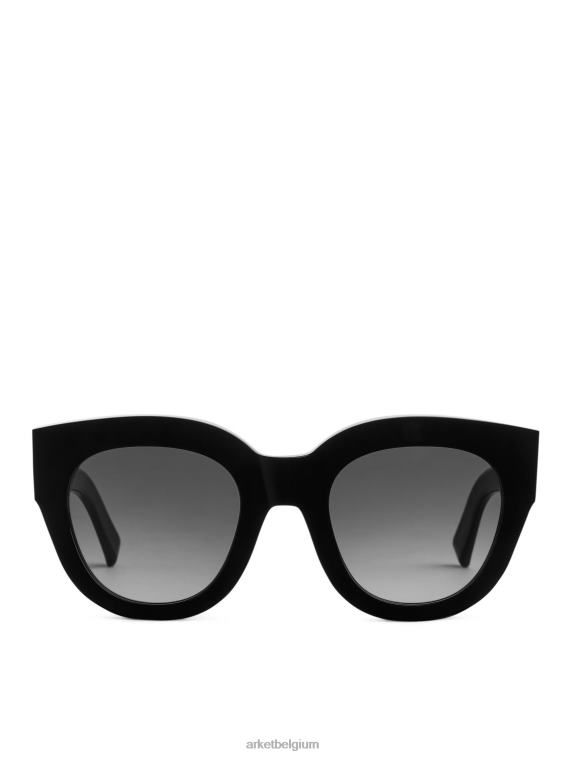 ARKET accessoires 0DXJP648 zwart grijs Monokel-bril Cleo-zonnebril vrouwen