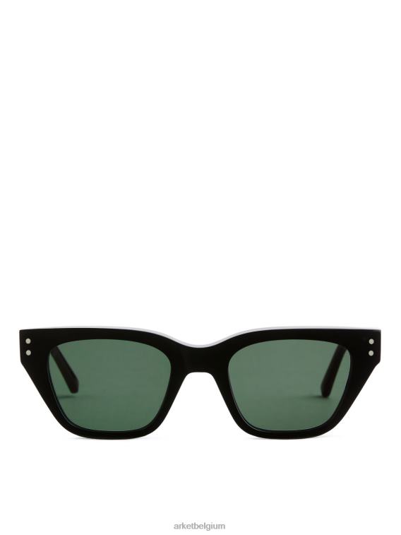 ARKET accessoires 0DXJP812 zwart/groene vaste lens monokel-bril memphis-zonnebril vrouwen