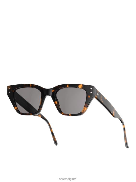 ARKET accessoires 0DXJP813 havana/grijze vaste lens monokel-bril memphis-zonnebril vrouwen