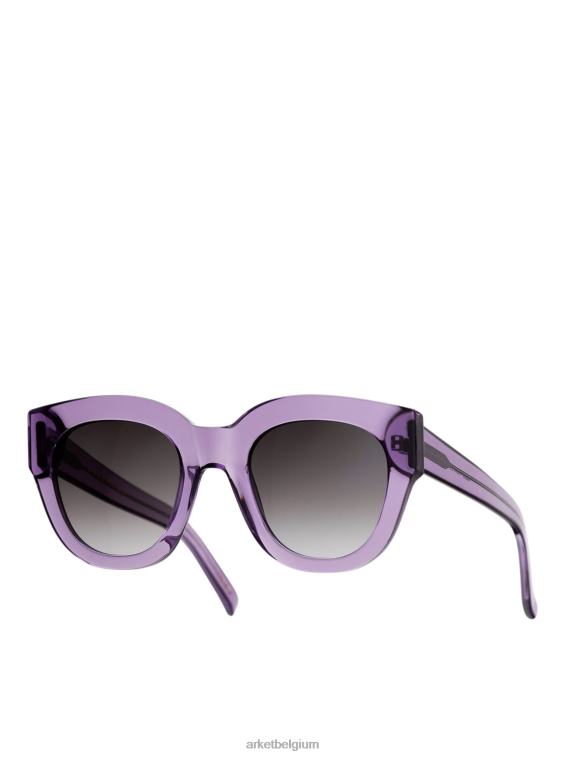 ARKET accessoires 0DXJP815 lila/grijze gradiëntlens Monokel-bril Cleo-zonnebril vrouwen