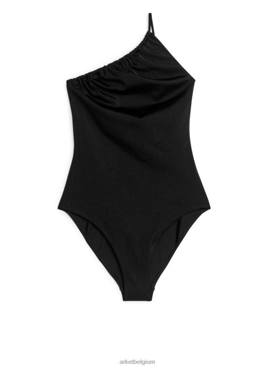ARKET kleding 0DXJP620 zwart badpak met één schouder vrouwen