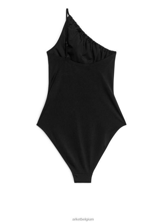 ARKET kleding 0DXJP620 zwart badpak met één schouder vrouwen
