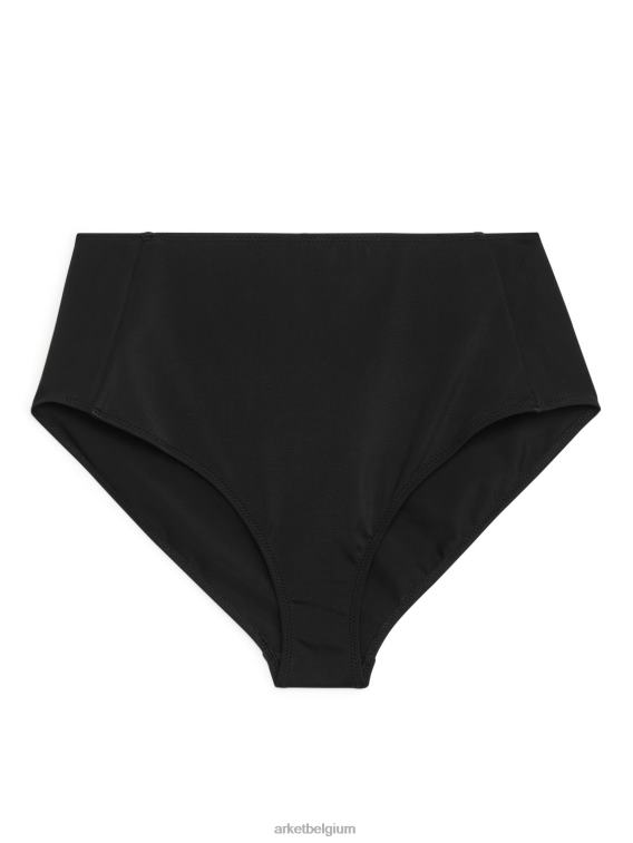 ARKET kleding 0DXJP627 zwart bikinibroekje met hoge taille vrouwen
