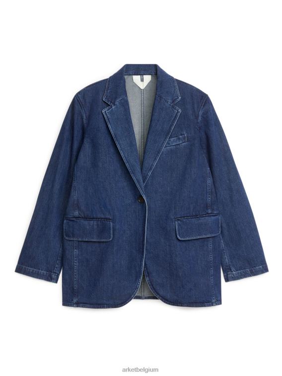 ARKET kleding 0DXJP491 blauw oversized denimblazer vrouwen