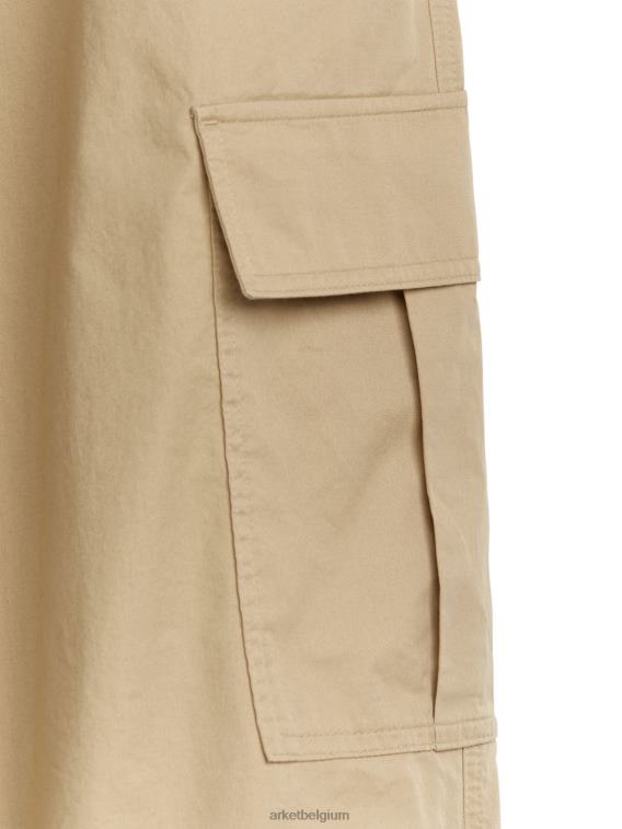 ARKET kleding 0DXJP211 beige cargobroek vrouwen