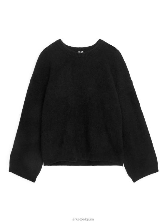 ARKET kleding 0DXJP403 zwart trui van alpacamix vrouwen