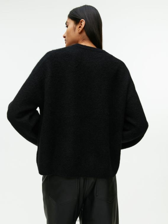 ARKET kleding 0DXJP403 zwart trui van alpacamix vrouwen