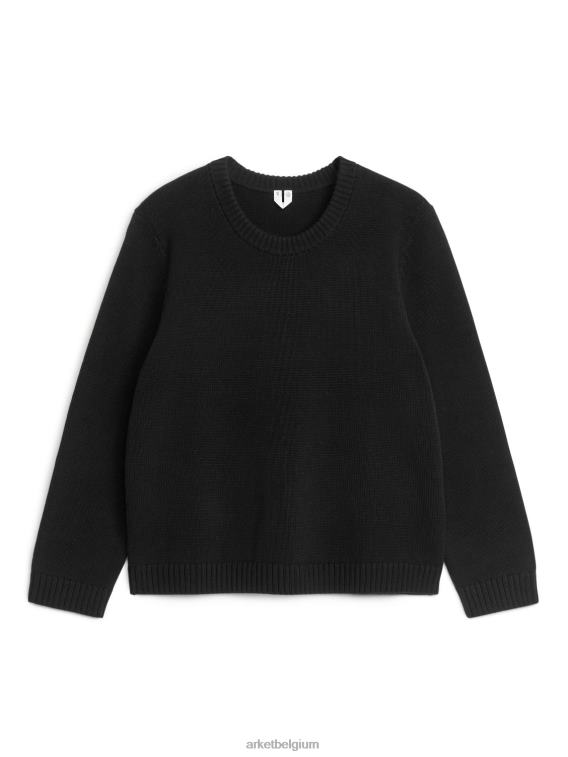 ARKET kleding 0DXJP410 zwart Trui met ronde hals vrouwen