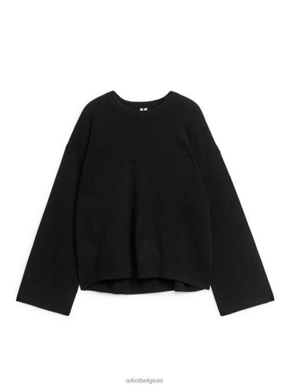 ARKET kleding 0DXJP433 zwart kasjmier trui vrouwen