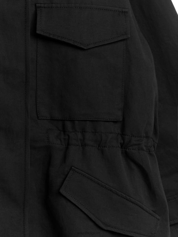 ARKET kleding 0DXJP462 zwart jasje met trekkoord vrouwen