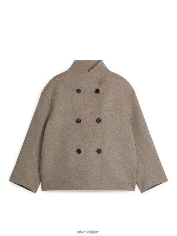 ARKET kleding 0DXJP469 wrat dubbelzijdig wollen jack vrouwen