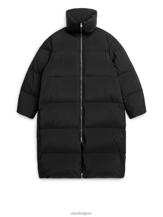 ARKET kleding 0DXJP474 zwart oversized donsjas vrouwen