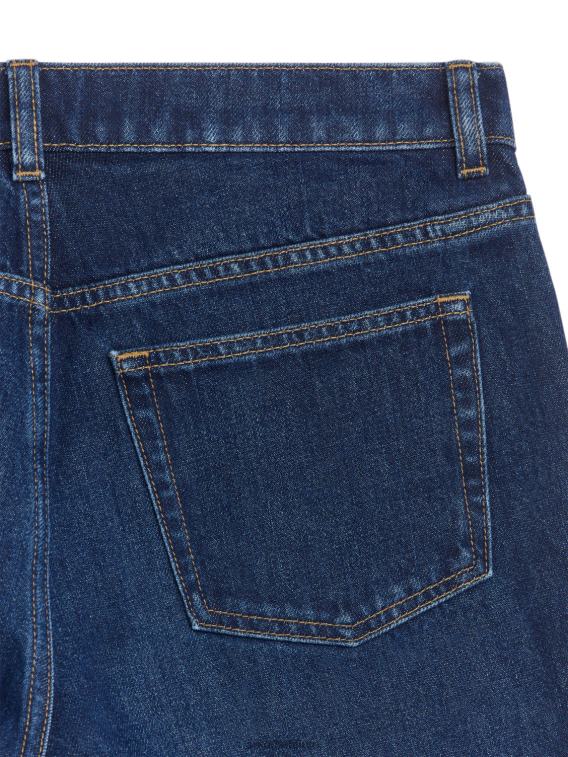 ARKET kleding 0DXJP155 vintage blauw hazelnoot lage rechte jeans vrouwen