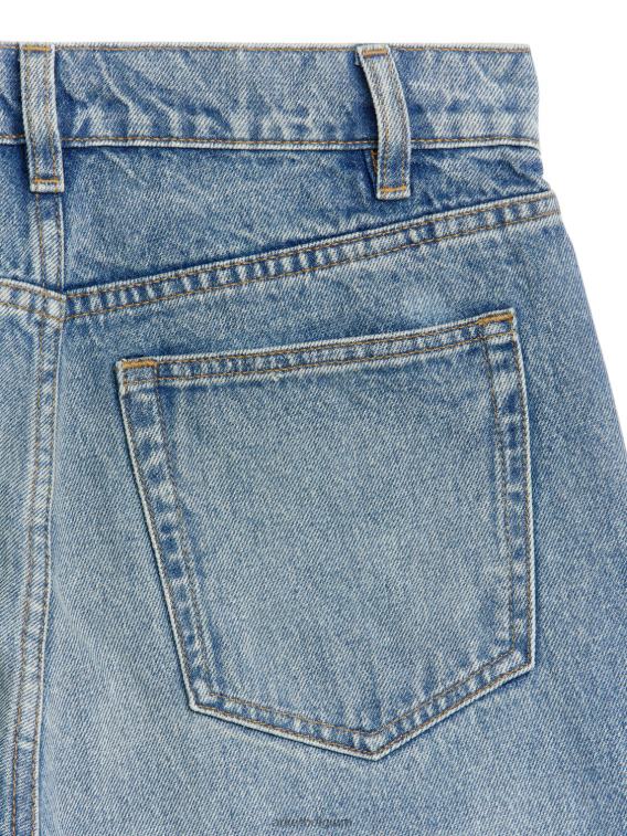 ARKET kleding 0DXJP159 blauw gewassen esdoorn hoge wijde jeans vrouwen