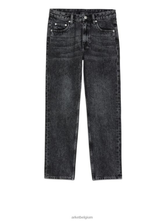 ARKET kleding 0DXJP167 zwart Jade cropped slanke jeans vrouwen