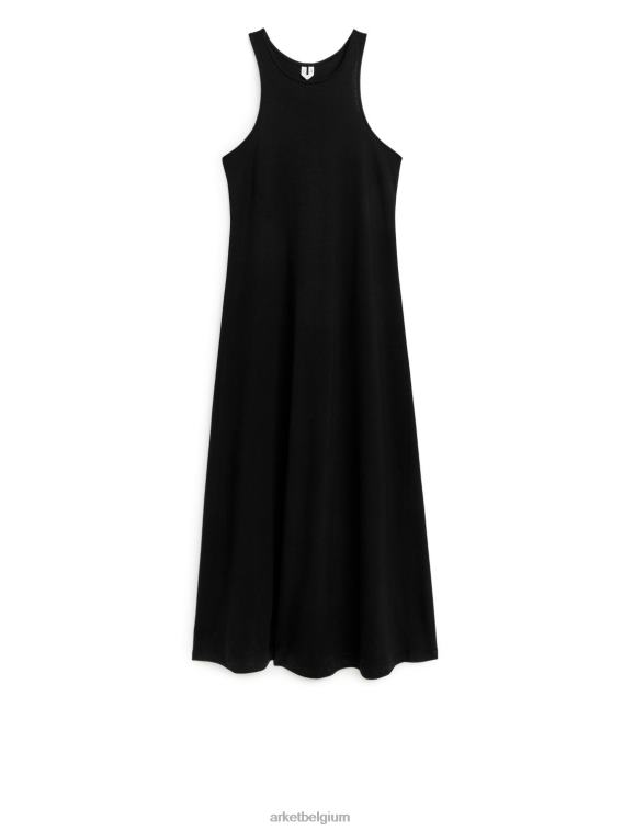 ARKET kleding 0DXJP112 zwart Strandjurk met racerback vrouwen