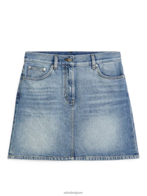 ARKET kleding 0DXJP228 lichtblauw mini-denimrok vrouwen