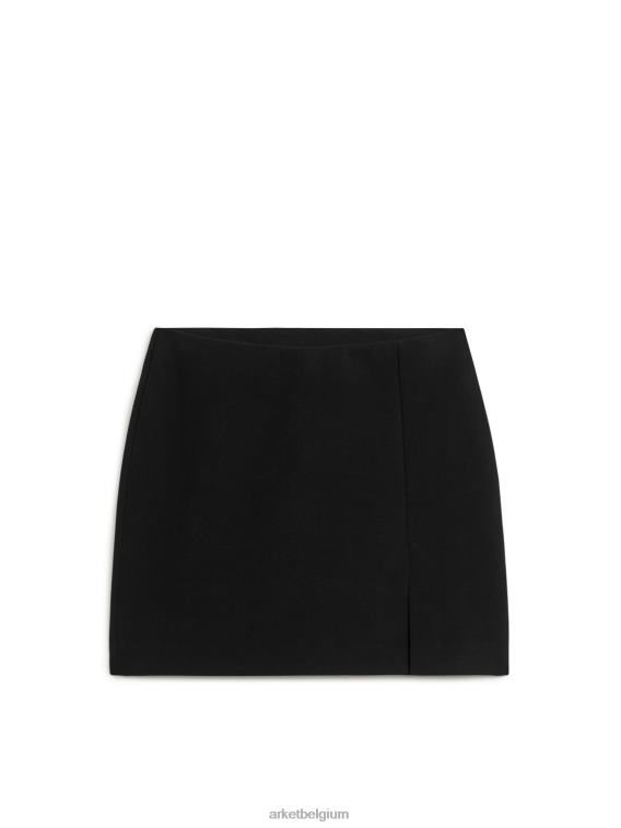 ARKET kleding 0DXJP235 zwart mini-jersey rok vrouwen