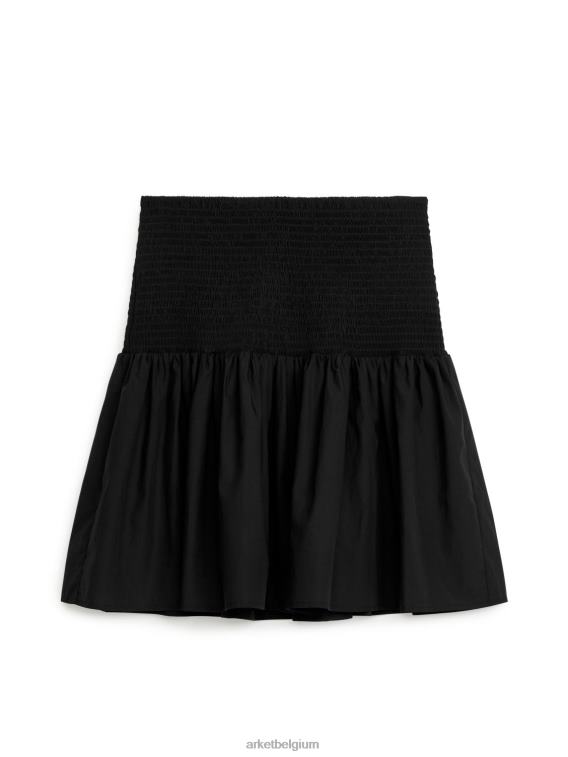 ARKET kleding 0DXJP238 zwart mini-rokje vrouwen