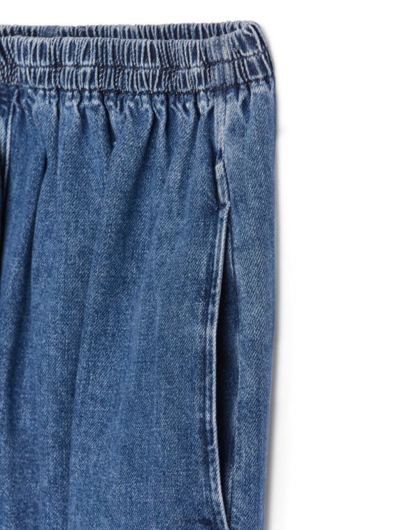 ARKET kleding 0DXJP248 blauw maxi-denimrok vrouwen