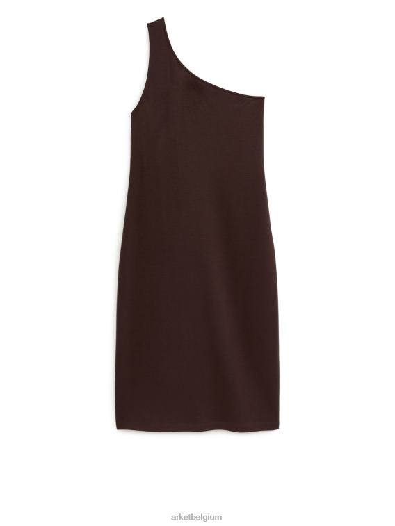 ARKET kleding 0DXJP114 bruin strand jurk vrouwen
