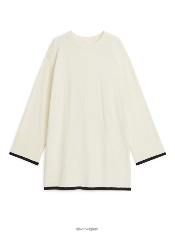 ARKET kleding 0DXJP418 wit bouclé trui vrouwen