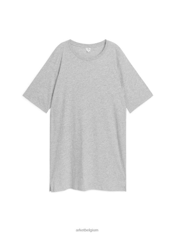 ARKET kleding 0DXJP525 grijs gemêleerd nachtkleding t-shirt vrouwen