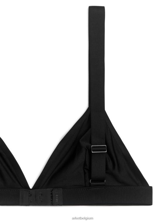ARKET kleding 0DXJP544 zwart zachte triangelbeha vrouwen