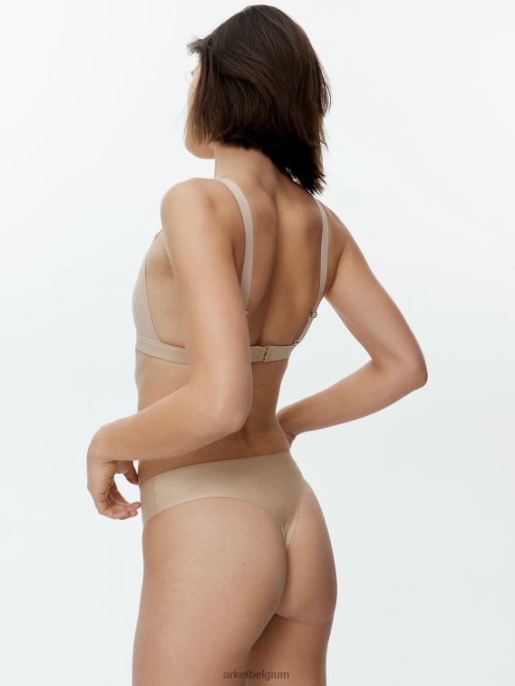 ARKET kleding 0DXJP546 beige naadloze strings vrouwen