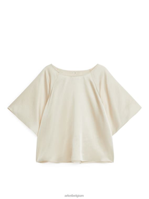 ARKET kleding 0DXJP20 gebroken wit geweven bovenkant vrouwen