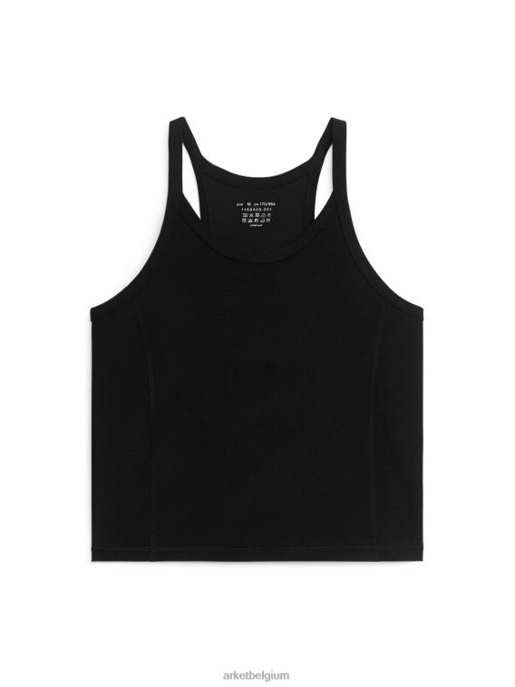 ARKET kleding 0DXJP315 zwart tanktop vrouwen