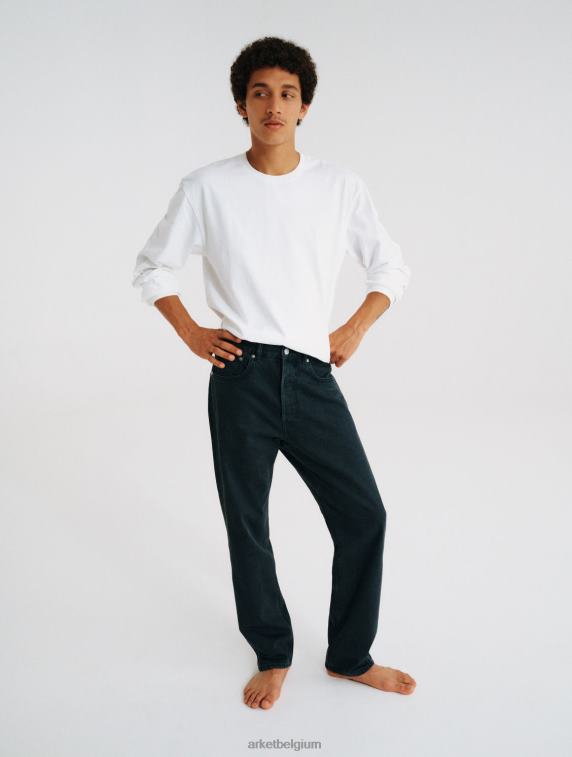 ARKET kleding 0DXJP1035 wit relaxed t-shirt met lange mouwen vrouwen