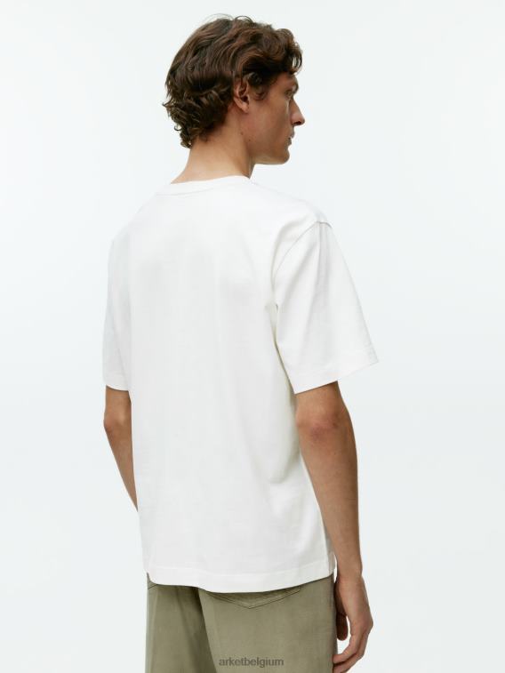 ARKET kleding 0DXJP1039 wit café t-shirt vrouwen