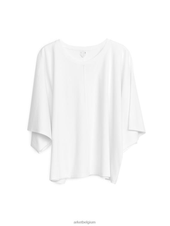ARKET kleding 0DXJP297 wit relaxed t-shirt vrouwen