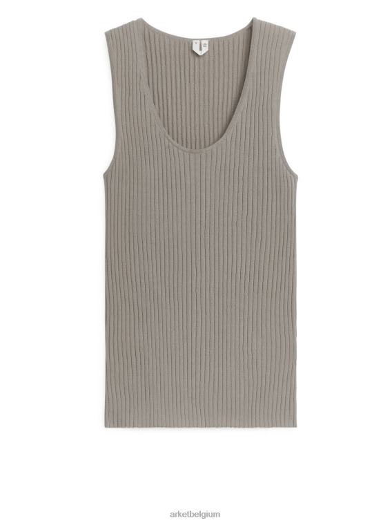 ARKET kleding 0DXJP300 wrat gebreide tanktop vrouwen