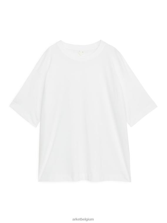 ARKET kleding 0DXJP390 wit oversized t-shirt vrouwen