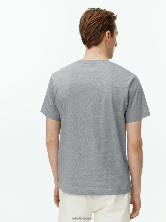 ARKET kleding 0DXJP988 grijs gemêleerd middelzwaar t-shirt vrouwen