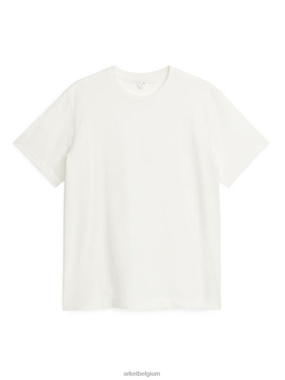 ARKET kleding 0DXJP989 gebroken wit middelzwaar t-shirt vrouwen
