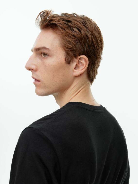 ARKET kleding 0DXJP992 zwart middelzwaar t-shirt vrouwen